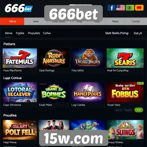 Jogos populares disponíveis no 666bet